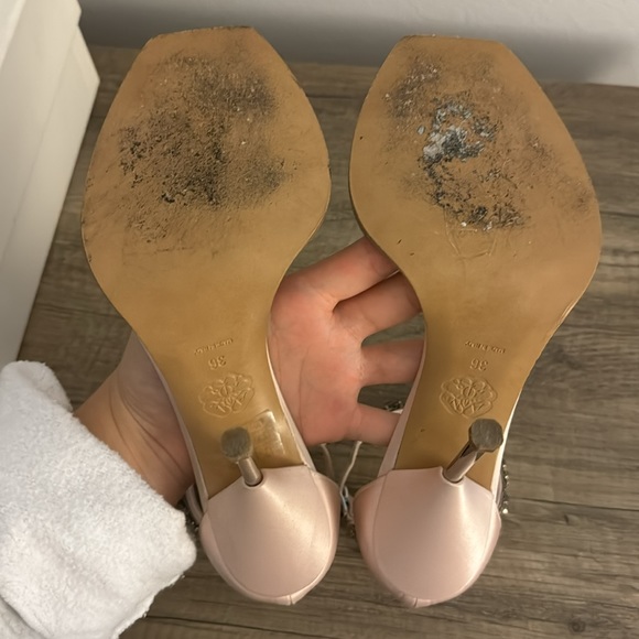 Alexander Mcqueen Satin Heels - Picture 2 of 4
